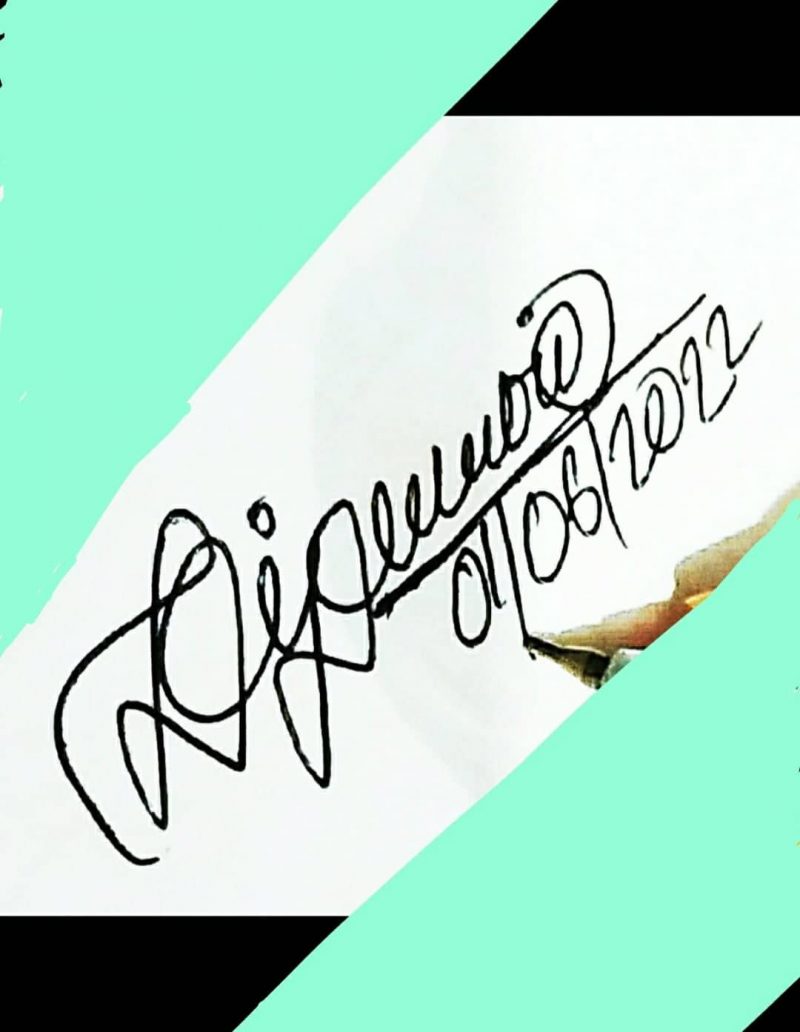 signature font